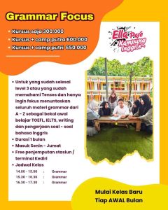 paket camp Ella kampung Inggris